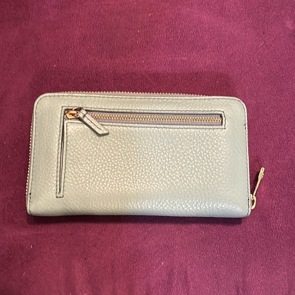 Fossil zip around clutch wallet, sage green - Picture 2 of 4
